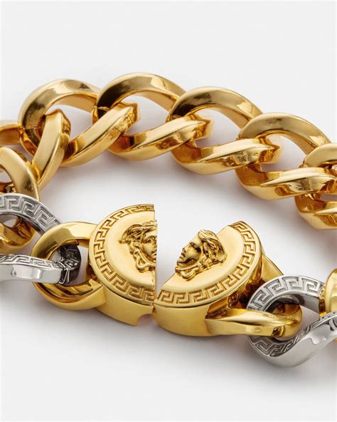 replica versace bracelets|versace bracelet medusa.